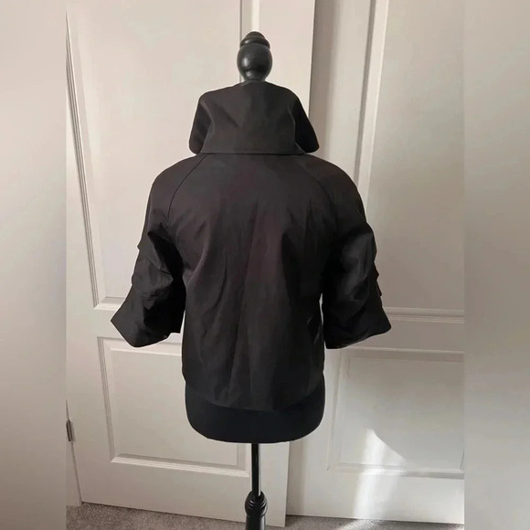 NWT  | Samuel Dong | Black Jacket With High Collar | Size XS [293] - Picture 4 of 6